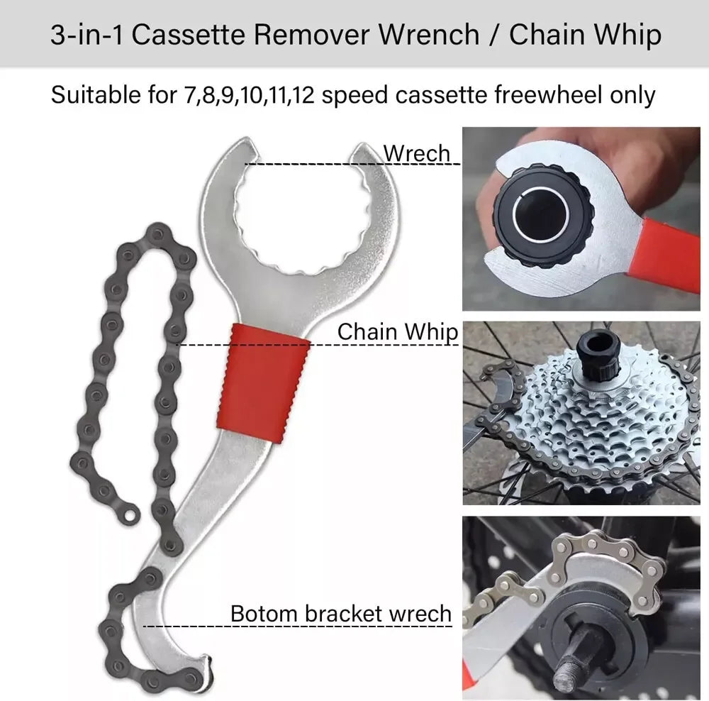 9PCS Complete Bike Repair Tool Kit