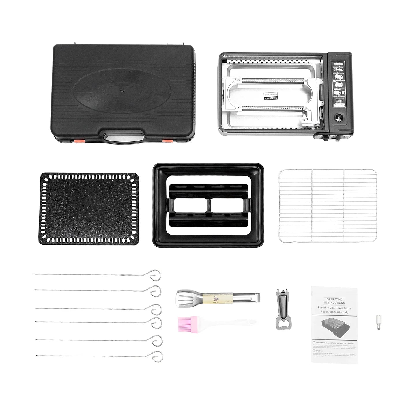 Portable Camping Gas Stove – Butane Outdoor Grill for Cooking, Camping & Travel
